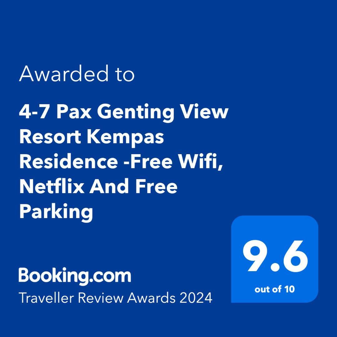 4-7 Pax Genting View Resort Kempas Residence -Free Wifi, Netflix And Free Parking Genting Highlands Zewnętrze zdjęcie